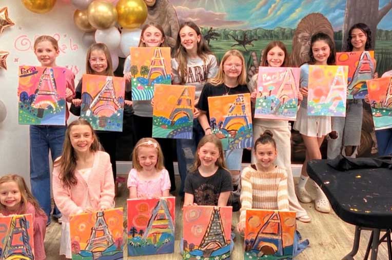 Canvas Birthday Party